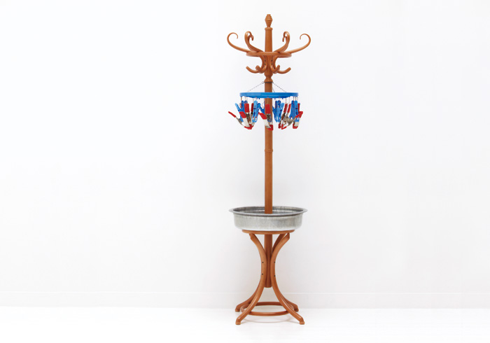 GELCHOPのレッツD.I.Y.「Gentlemen's Laundry Drying Hanger Stand