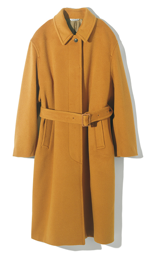AURALEE × BLOOM&BRANCH melton coat