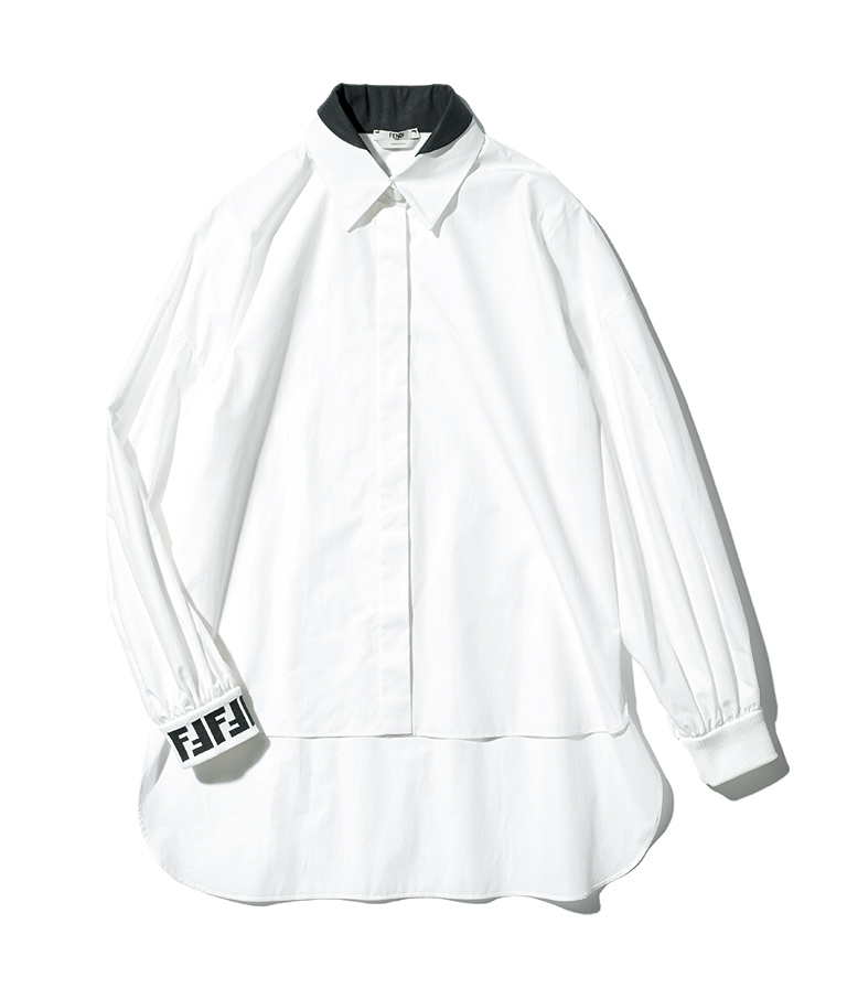 FENDI brand-new logo shirt