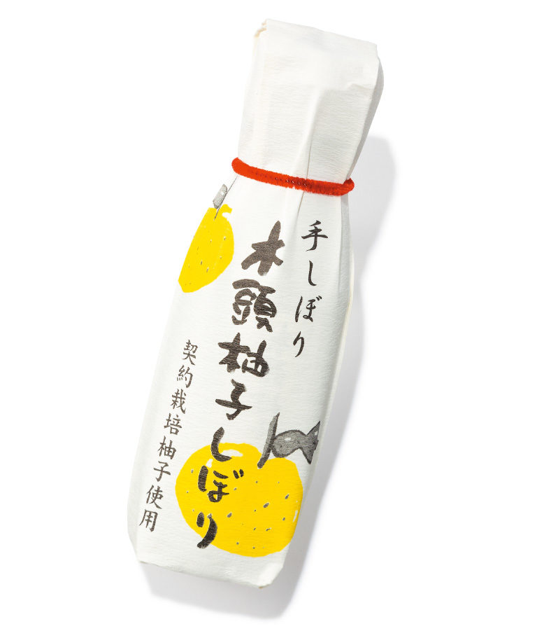 木頭柚子しぼり ￥720（100㎖）きとうむら☎0884･68･2212 http://www.kitomura.jp/shop