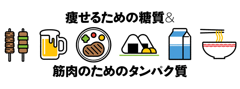 Tarzan最新号】「痩せるための “糖質” & 筋肉のための “タンパク質