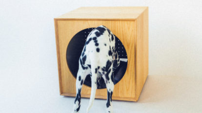 《Dog House Plywood》44,500円＊４月以降価格変更予定（we dog & cat home furnishing https://www.we-original.com）