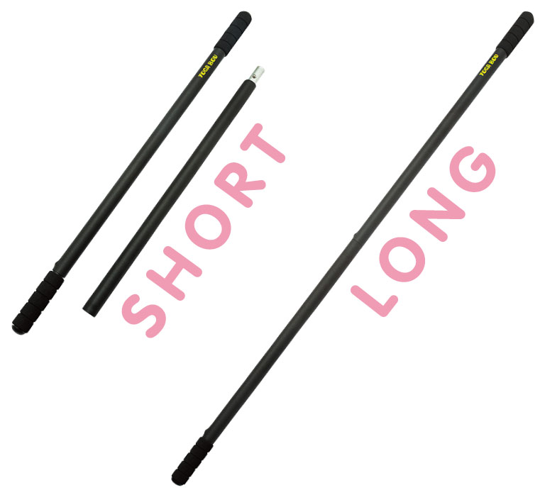 左：90cm（SHORT） 、右：150cm（LONG）